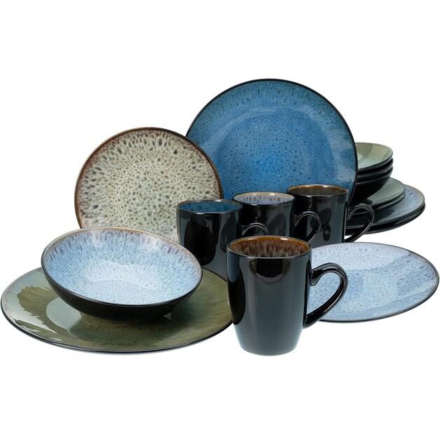 Набор посуды CreaTable Bali синий/зеленый, 16 предметов (23629)
Набор посуды CreaTable Bali синий/зеленый, 16 предметов (23629)