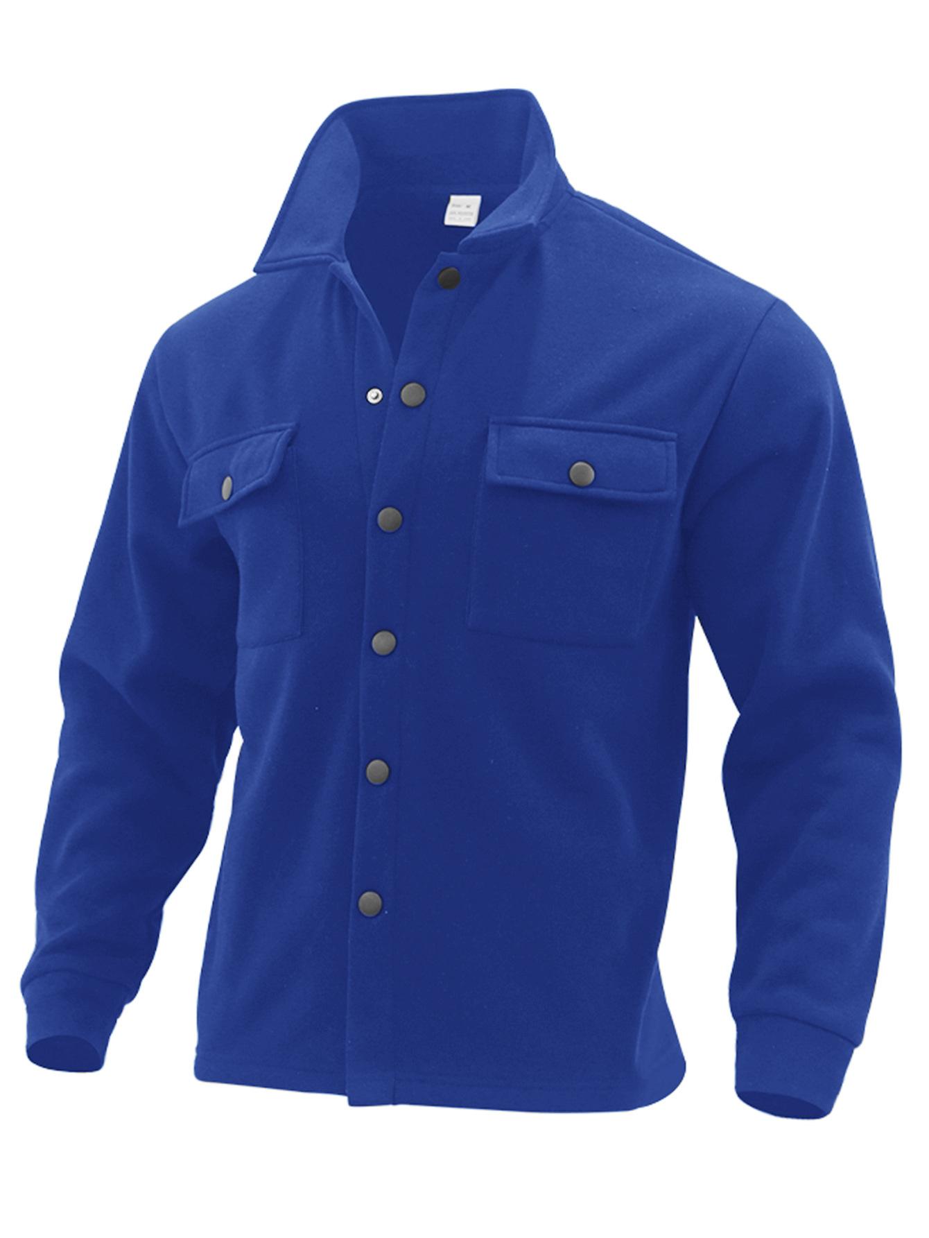 Мужской пиджак темно-серого цвета с лацканами с вырезом, нагрудными карманами и застежкой на пуговицы XXXL королевский синий
Мужской пиджак темно-серого цвета с лацканами с вырезом, нагрудными карманами и застежкой на пуговицы XXXL королевский синий