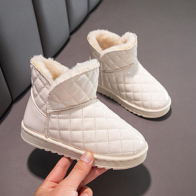 Girls Shoes New Thickened Warm Snow Boots Leather Surface Waterproof Non-Slip Fleece-Lined Thickened Cotton Shoes Autumn Winter Boys Shoes 37 бежевый
Girls Shoes New Thickened Warm Snow Boots Leather Surface Waterproof Non-Slip Fleece-Lined Thickened Cotton Shoes Autumn Winter Boys Shoes 37 бежевый