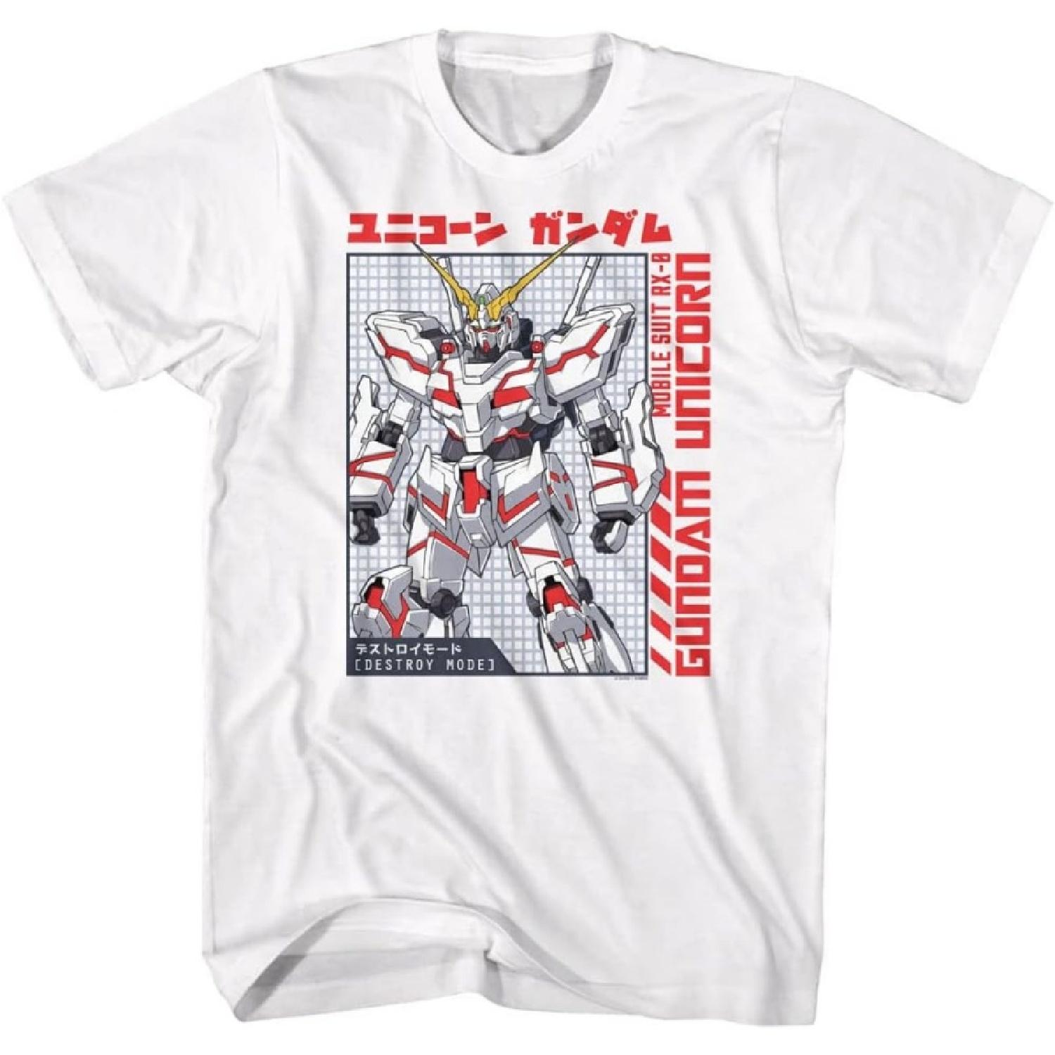 Mobile Suit Gundam Unicorn D Anime Japanese Men s White Short Sleeve T Shirt Graphic Tees XXXXXL білий
Mobile Suit Gundam Unicorn D Anime Japanese Men s White Short Sleeve T Shirt Graphic Tees XXXXXL білий