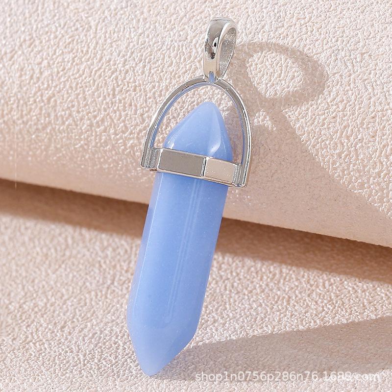 Natural Stone Pendant One Size
Natural Stone Pendant One Size