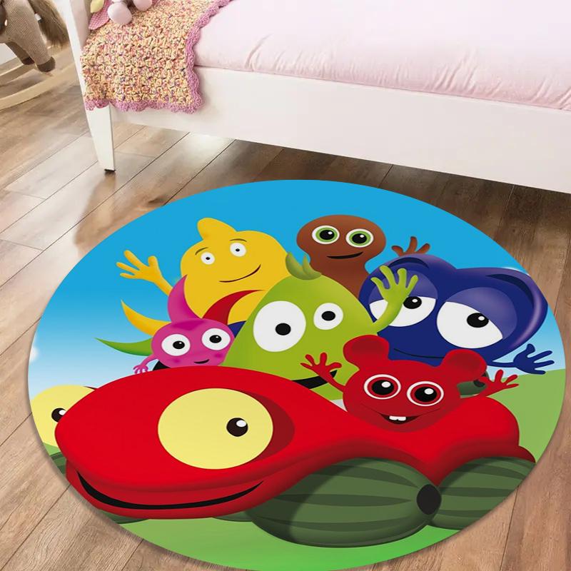 Babblarna Round Area Rug,Carpet Rug for Living Room Bedroom Sofa Playroom Decor,Non-slip Floor Mat28 80cmx80cm
Babblarna Round Area Rug,Carpet Rug for Living Room Bedroom Sofa Playroom Decor,Non-slip Floor Mat28 80cmx80cm