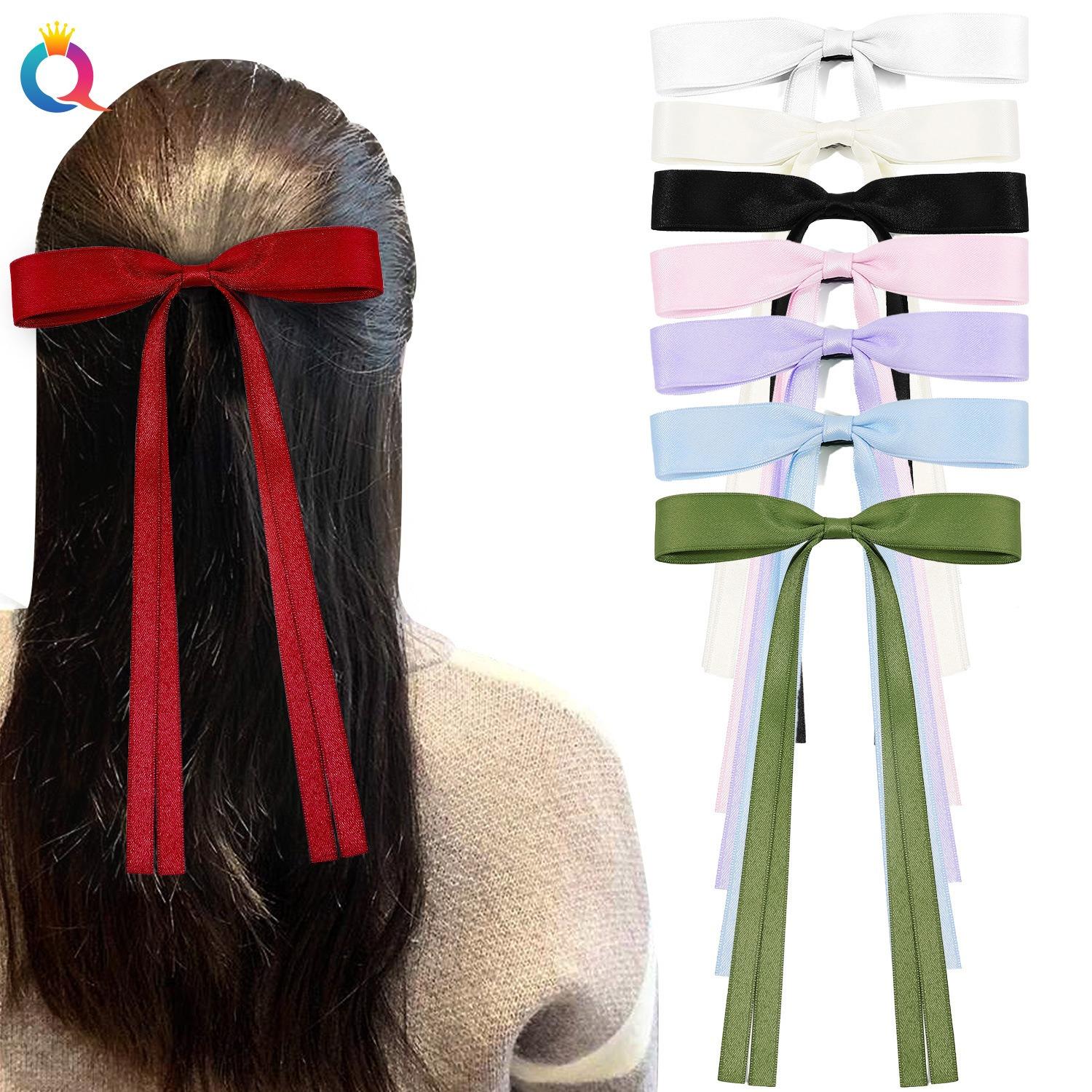 Cute Korean Ribbon Bow Tie Hair Clips Hairpins Women Girls Kids Barrettes Accessories Hairclip Headwear Headdress Ornament 15x23 cm
Cute Korean Ribbon Bow Tie Hair Clips Hairpins Women Girls Kids Barrettes Accessories Hairclip Headwear Headdress Ornament 15x23 cm