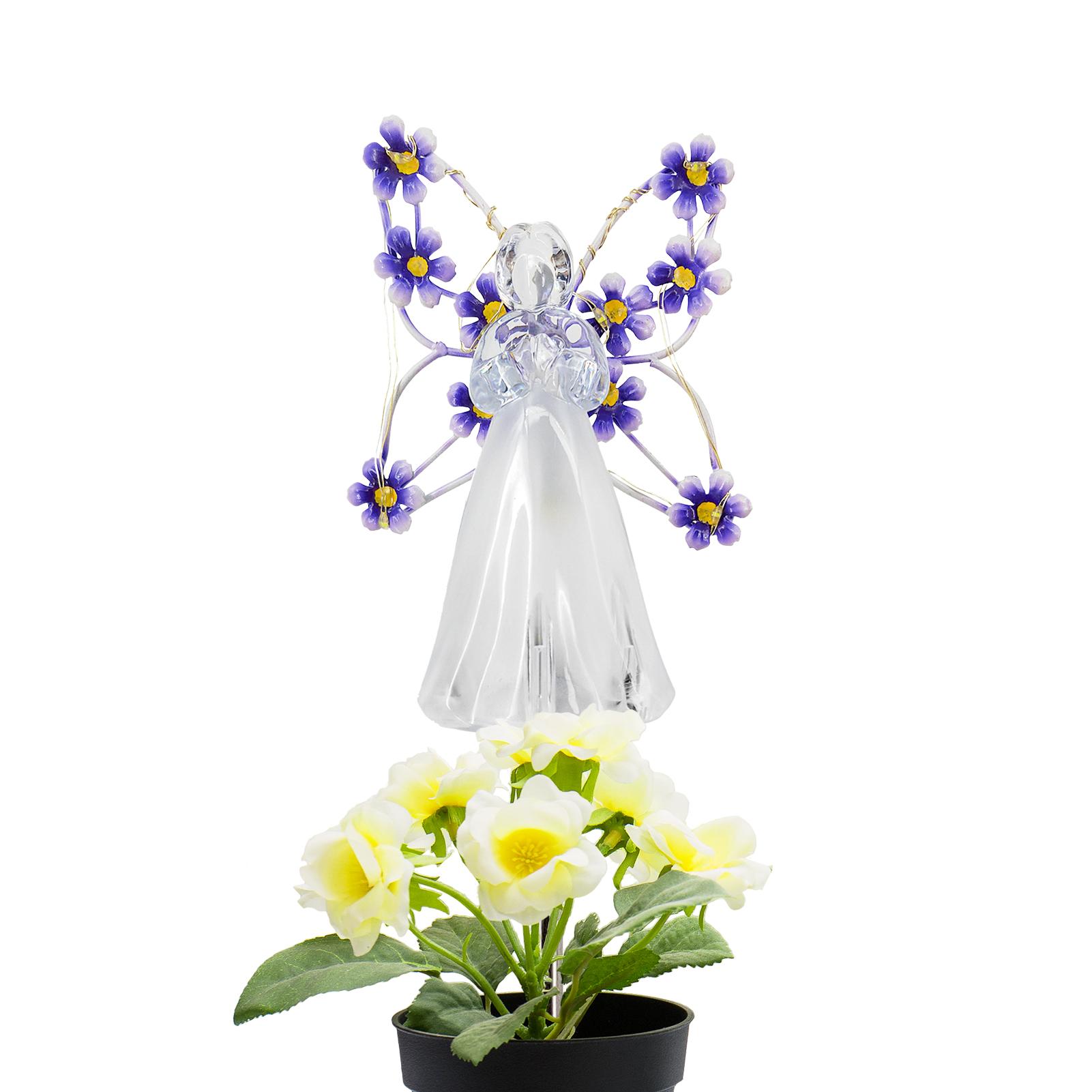 Solar Angels For The Garden Colorful Solar Angel Decorative Lights Eternal With 7 LEDs For Christmas Decorations Garden Walkway
Solar Angels For The Garden Colorful Solar Angel Decorative Lights Eternal With 7 LEDs For Christmas Decorations Garden Walkway
