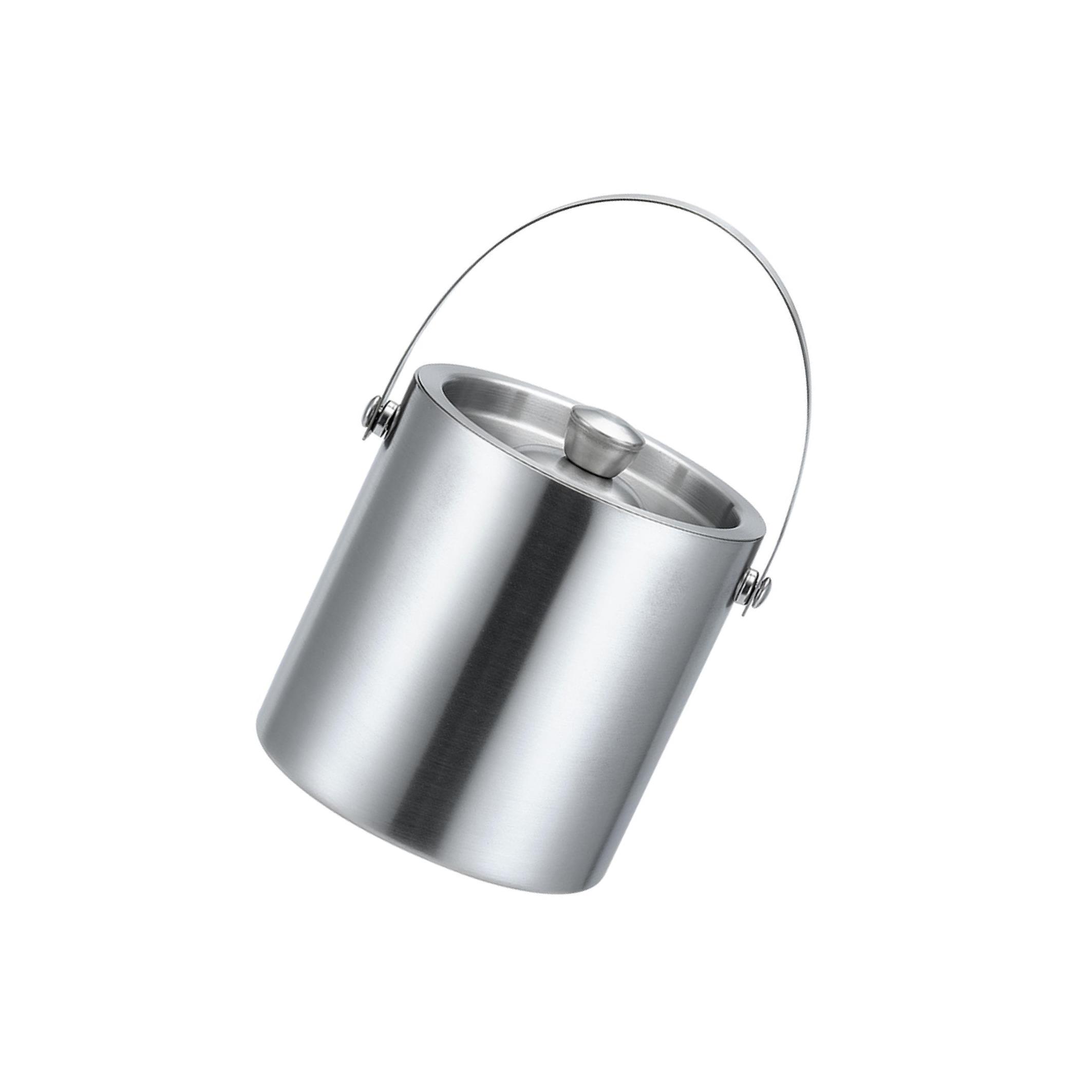 Stainless Steel Ice Bucket Double Wall Insulated for Chilling Beer Champagne 1.6l
Stainless Steel Ice Bucket Double Wall Insulated for Chilling Beer Champagne 1.6l
