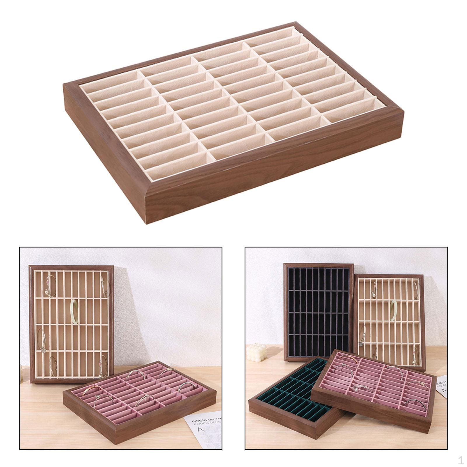 Bracelet Tray Bangle Display Jewelry Organizer Box Holder for Home Drawer Desktop сірий
Bracelet Tray Bangle Display Jewelry Organizer Box Holder for Home Drawer Desktop сірий