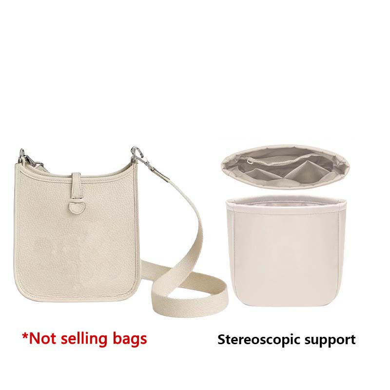 Bag organizer insert for Evelyne 16 29 mini women bag nylon durable bag support bag accessories For Evelyne 16 білий
Bag organizer insert for Evelyne 16 29 mini women bag nylon durable bag support bag accessories For Evelyne 16 білий