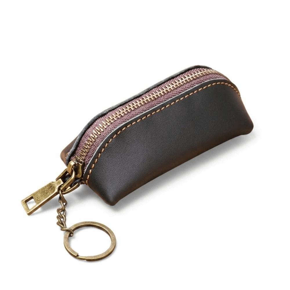 Thin Men Key Ring Pouch Zipper Car Key Bag Small Hanging Pouch Mini Leather Coin Purse Women чорний
Thin Men Key Ring Pouch Zipper Car Key Bag Small Hanging Pouch Mini Leather Coin Purse Women чорний