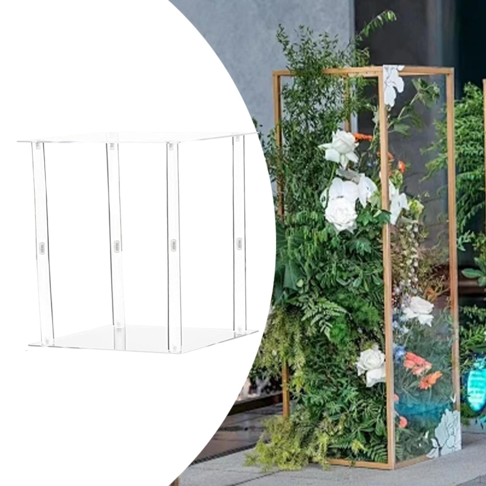 Акриловая подставка для цветов ваза современная геометрическая декоративная витрина свадебные центральные украшения 20cmx20cmx20cm
Акриловая подставка для цветов ваза современная геометрическая декоративная витрина свадебные центральные украшения 20cmx20cmx20cm