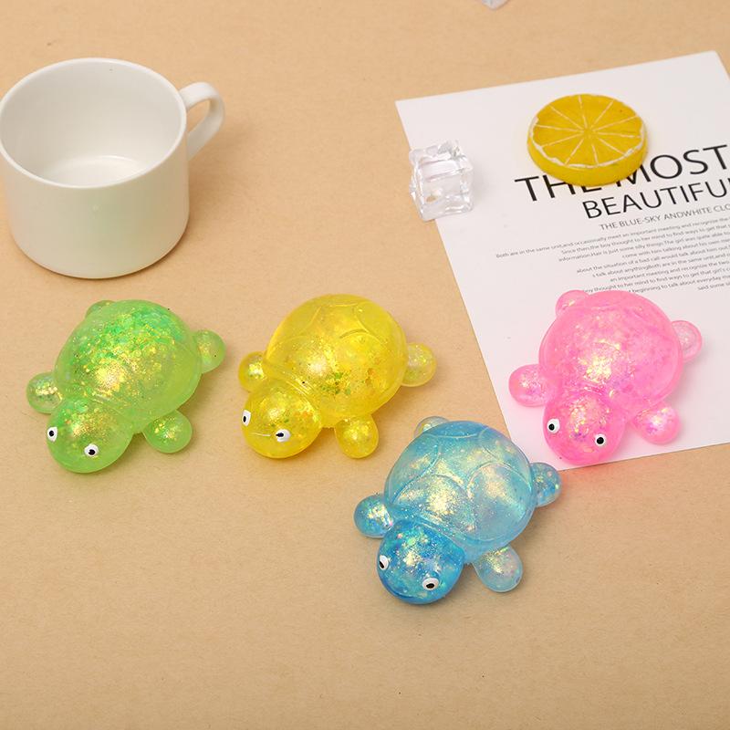 Adult Anti-stress Soft TPR Slow Rebound Sequins Maltose Pinch Toys Playsets Stress Relief Elastic Squeezing Colored Turtle Decompression
Adult Anti-stress Soft TPR Slow Rebound Sequins Maltose Pinch Toys Playsets Stress Relief Elastic Squeezing Colored Turtle Decompression