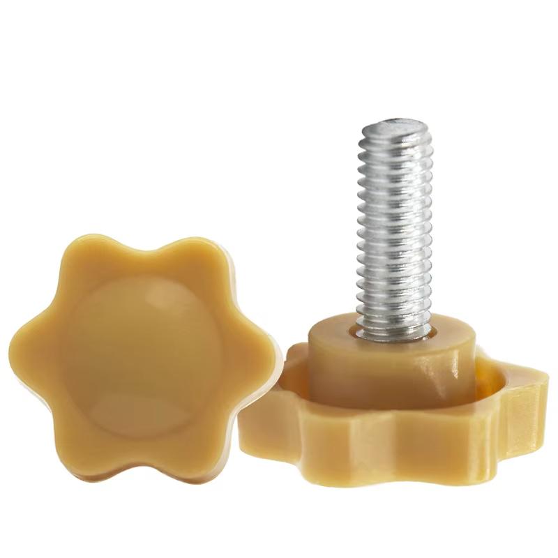 Yellow/White Plastic Handle Screw Plum Hand Tighten Bolt M4 M5 M6 M8 M10 Torx Star Bakelite Thumb Screw Carbon Steel Knob M4(Head 25mm)&8mm-10pcs жовтий
Yellow/White Plastic Handle Screw Plum Hand Tighten Bolt M4 M5 M6 M8 M10 Torx Star Bakelite Thumb Screw Carbon Steel Knob M4(Head 25mm)&8mm-10pcs жовтий