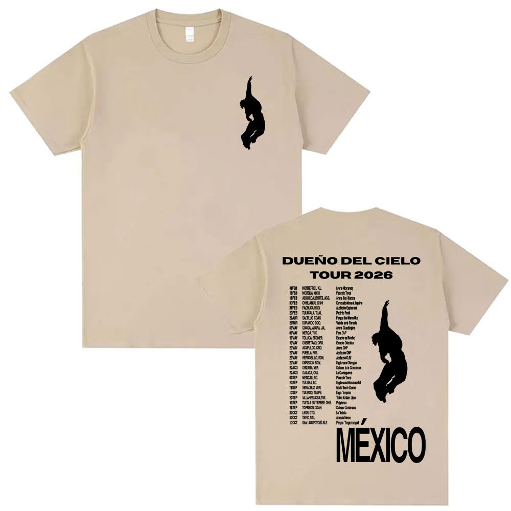 Mexico Humbe Dueno Del Cielo 2026 World Tour T Shirts Harajuku Streetwear Fashion Tshirts Men Women Summer Short Sleeve Tshirt 4XL
Mexico Humbe Dueno Del Cielo 2026 World Tour T Shirts Harajuku Streetwear Fashion Tshirts Men Women Summer Short Sleeve Tshirt 4XL
