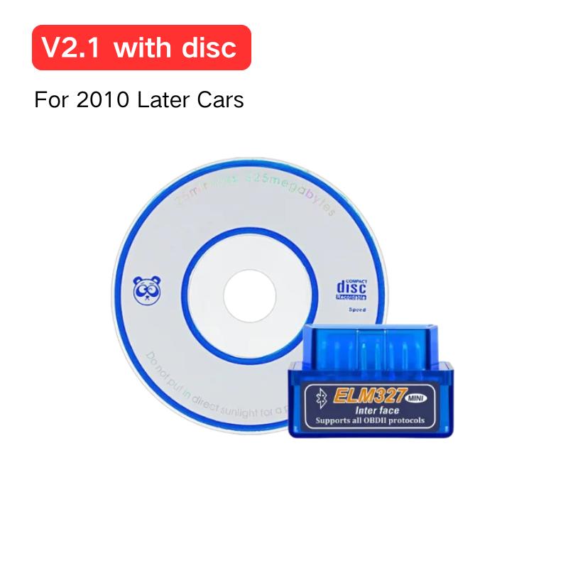 Bluetooth5.1 MINI ELM327 V2.1/V1.5 Автомобильный OBD2 сканер с диском Инструмент для диагностики автомобиля Считыватель кодов Инструмент для Android/IOS/Windows
Bluetooth5.1 MINI ELM327 V2.1/V1.5 Автомобильный OBD2 сканер с диском Инструмент для диагностики автомобиля Считыватель кодов Инструмент для Android/IOS/Windows