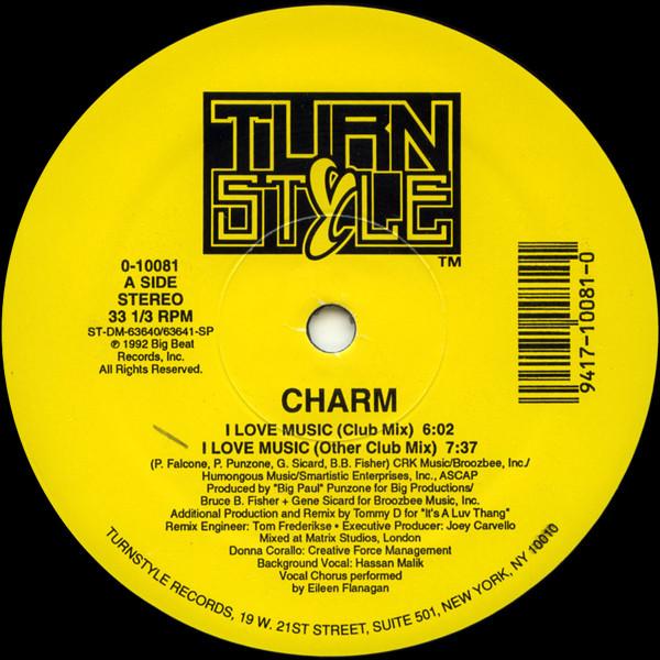 12inch Record DJ CHARM - I Love Music 010081 Turnstyle Recor 1992 US Dance & Electronica Used
12inch Record DJ CHARM - I Love Music 010081 Turnstyle Recor 1992 US Dance & Electronica Used