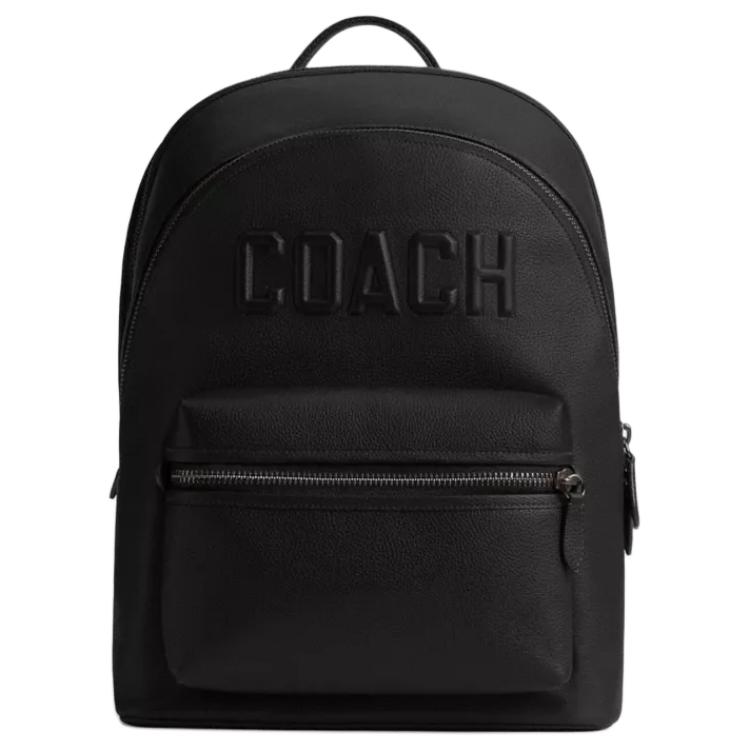 Coach 30 Solid Color Simple Zipper Closure Leather Backpack Large Unisex Backpack Black CV928-BLK Basic Set (Bag+Dust Bag)
Coach 30 Solid Color Simple Zipper Closure Leather Backpack Large Unisex Backpack Black CV928-BLK Basic Set (Bag+Dust Bag)