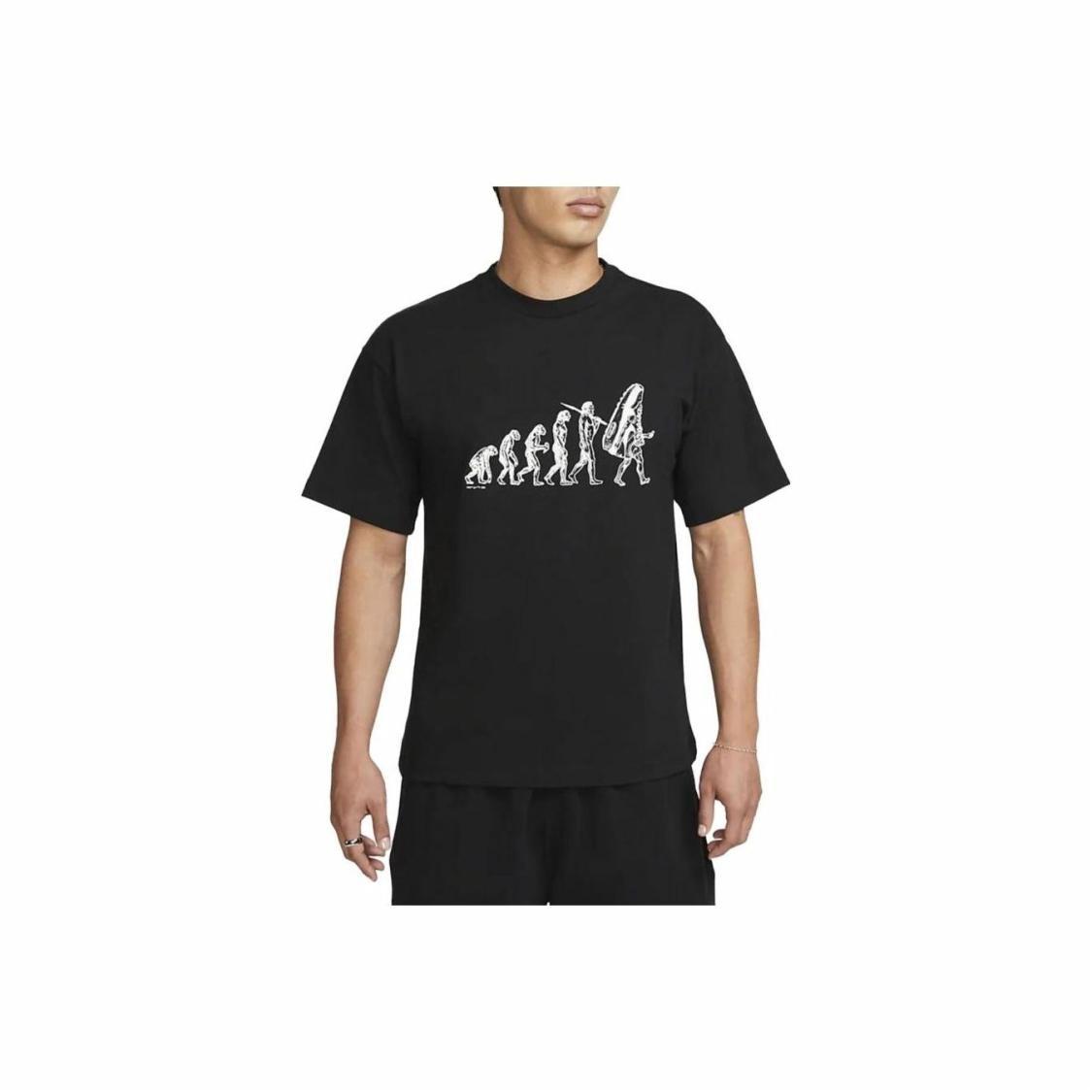 Nike Geometric Pattern Breathable Casual Short-Sleeve T-Shirt for Men, Black FN4255-010 S
Nike Geometric Pattern Breathable Casual Short-Sleeve T-Shirt for Men, Black FN4255-010 S