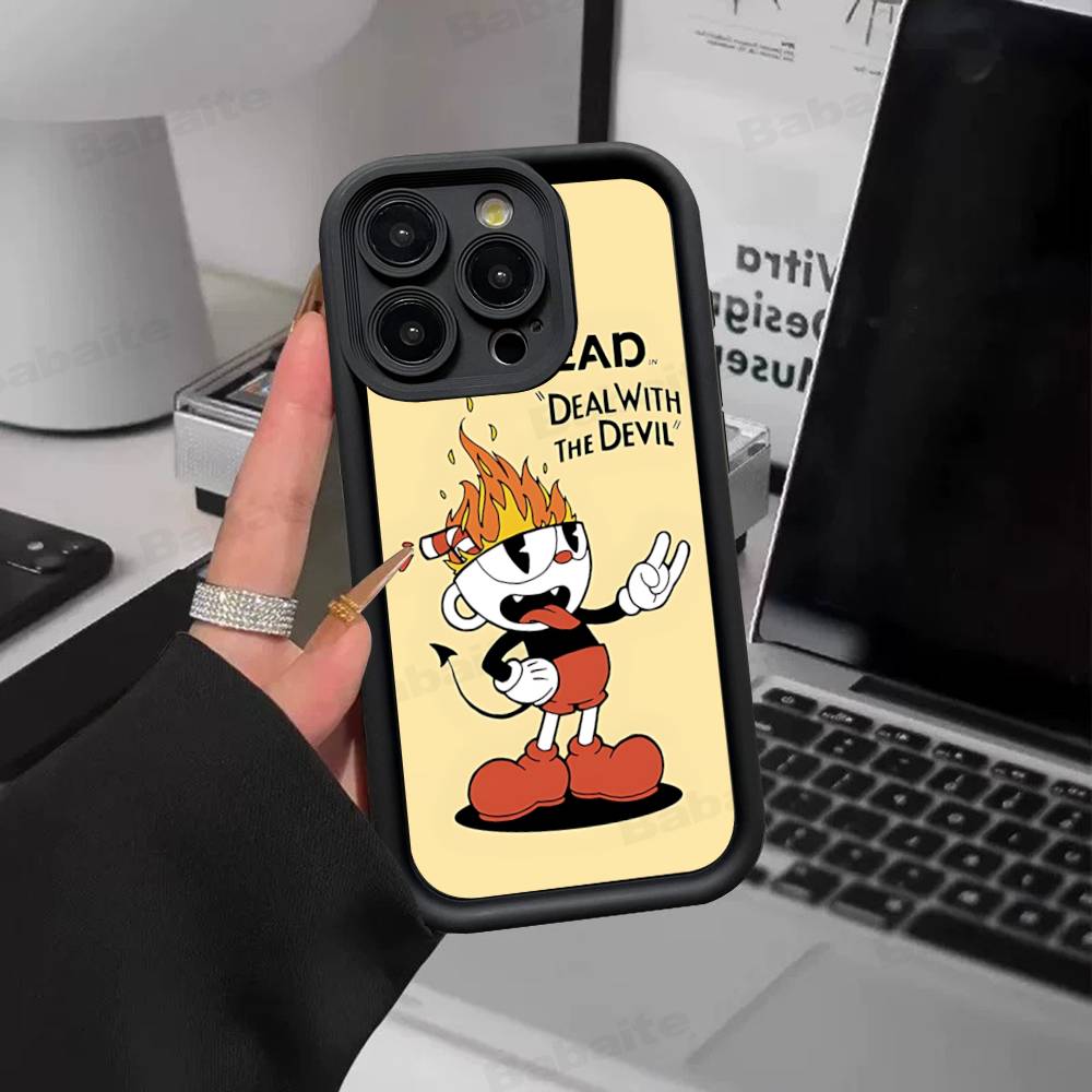 Comedy Animation C-Cuphead Cartoon Phone Case For IPhone 16 15 14 Plus 13 12 11 17 Pro Max Pro Soft Cover iPhone 16pro max
Comedy Animation C-Cuphead Cartoon Phone Case For IPhone 16 15 14 Plus 13 12 11 17 Pro Max Pro Soft Cover iPhone 16pro max