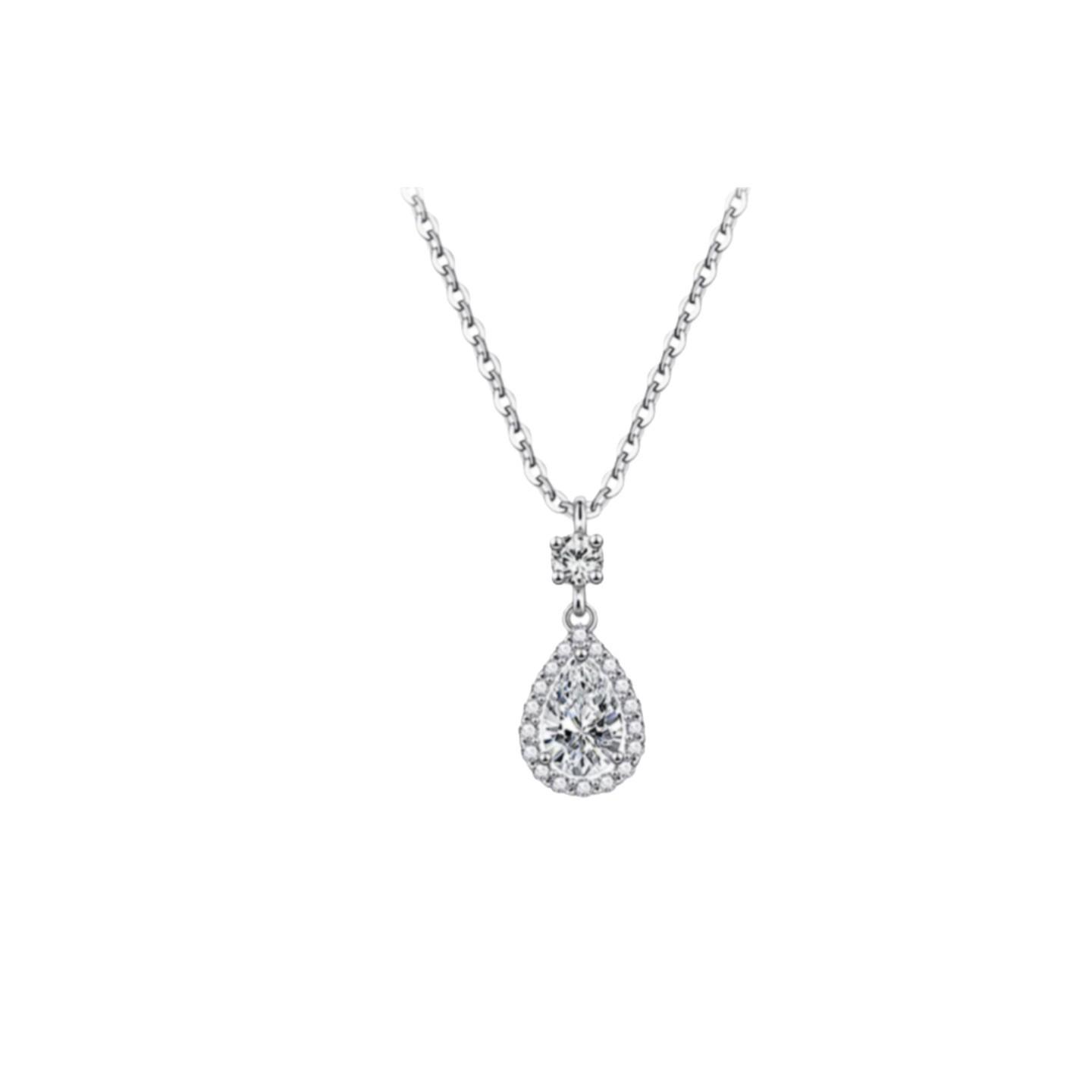 Exquisite Water Droplet Necklace for Women, Light Luxury, Niche Design, High-end Sense, Sweater Chain, Gift for Girlfriends 40CM
Exquisite Water Droplet Necklace for Women, Light Luxury, Niche Design, High-end Sense, Sweater Chain, Gift for Girlfriends 40CM