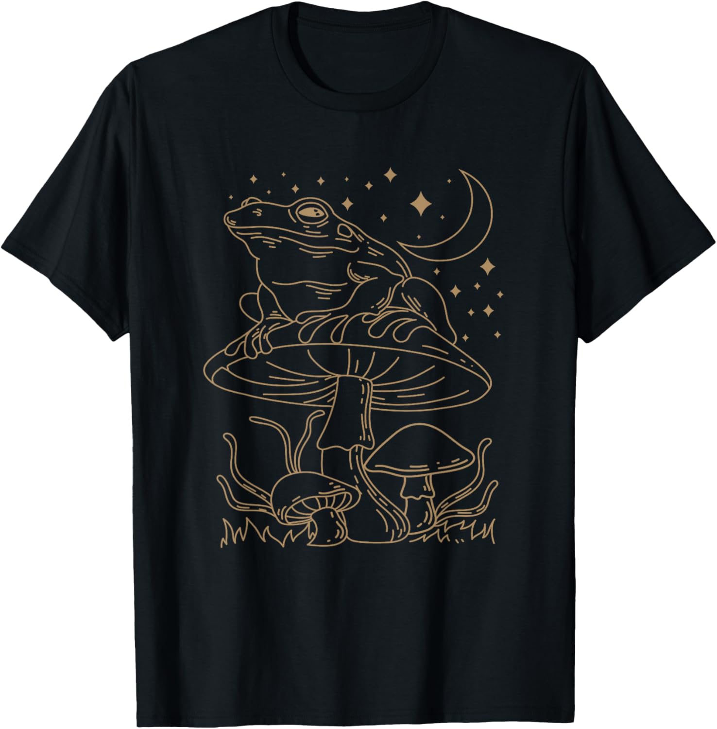 Celestial Frog On Mushroom Graphic Tee Cottagecore Aesthetic Casual T-Shirt 4XL
Celestial Frog On Mushroom Graphic Tee Cottagecore Aesthetic Casual T-Shirt 4XL