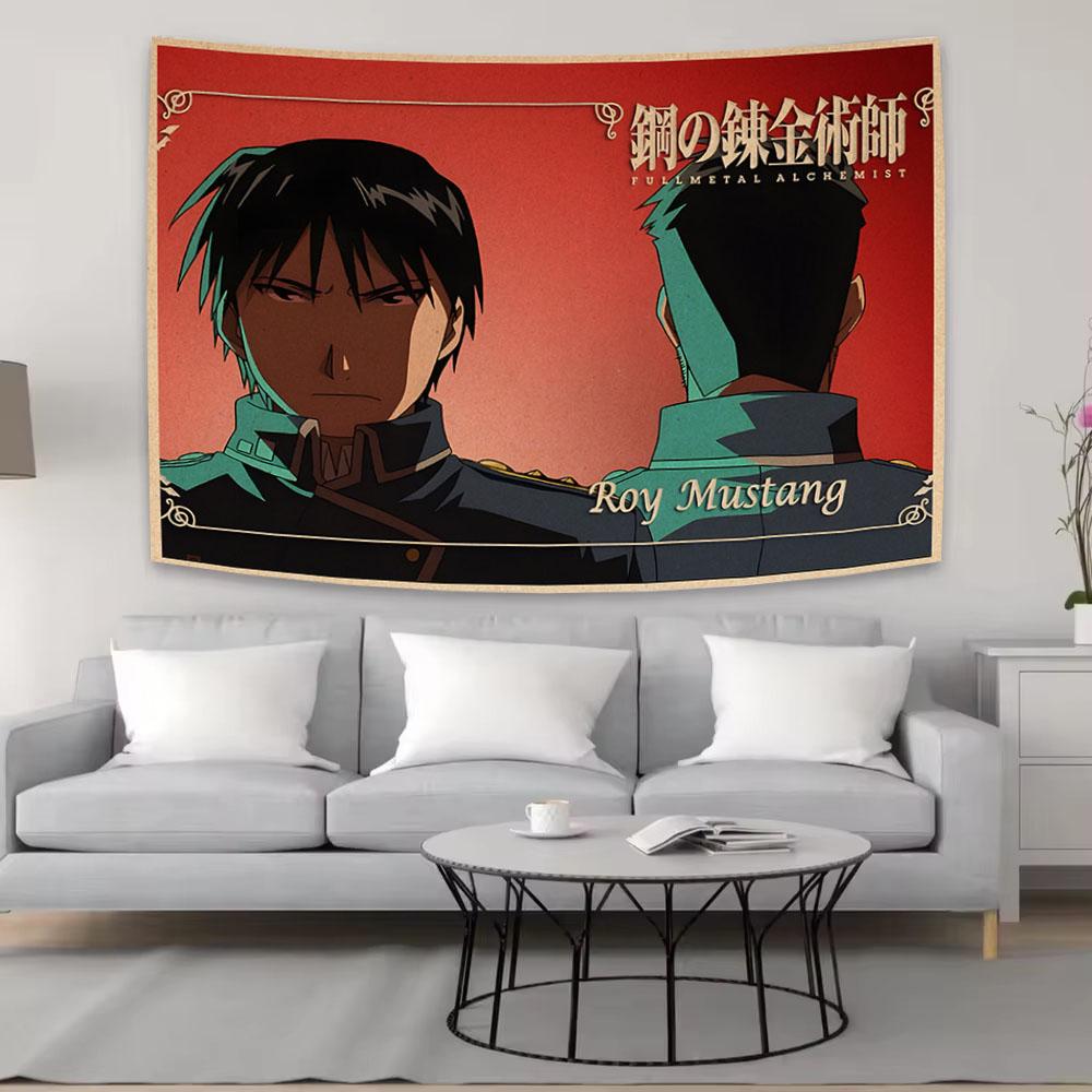 Fullmetal Alchemist Anime Printed Tapestry Vintage Distressed Wall Hanging Anime Room Wall Aesthetic Background Cloth Decoration 74x94cm(29x37in)
Fullmetal Alchemist Anime Printed Tapestry Vintage Distressed Wall Hanging Anime Room Wall Aesthetic Background Cloth Decoration 74x94cm(29x37in)