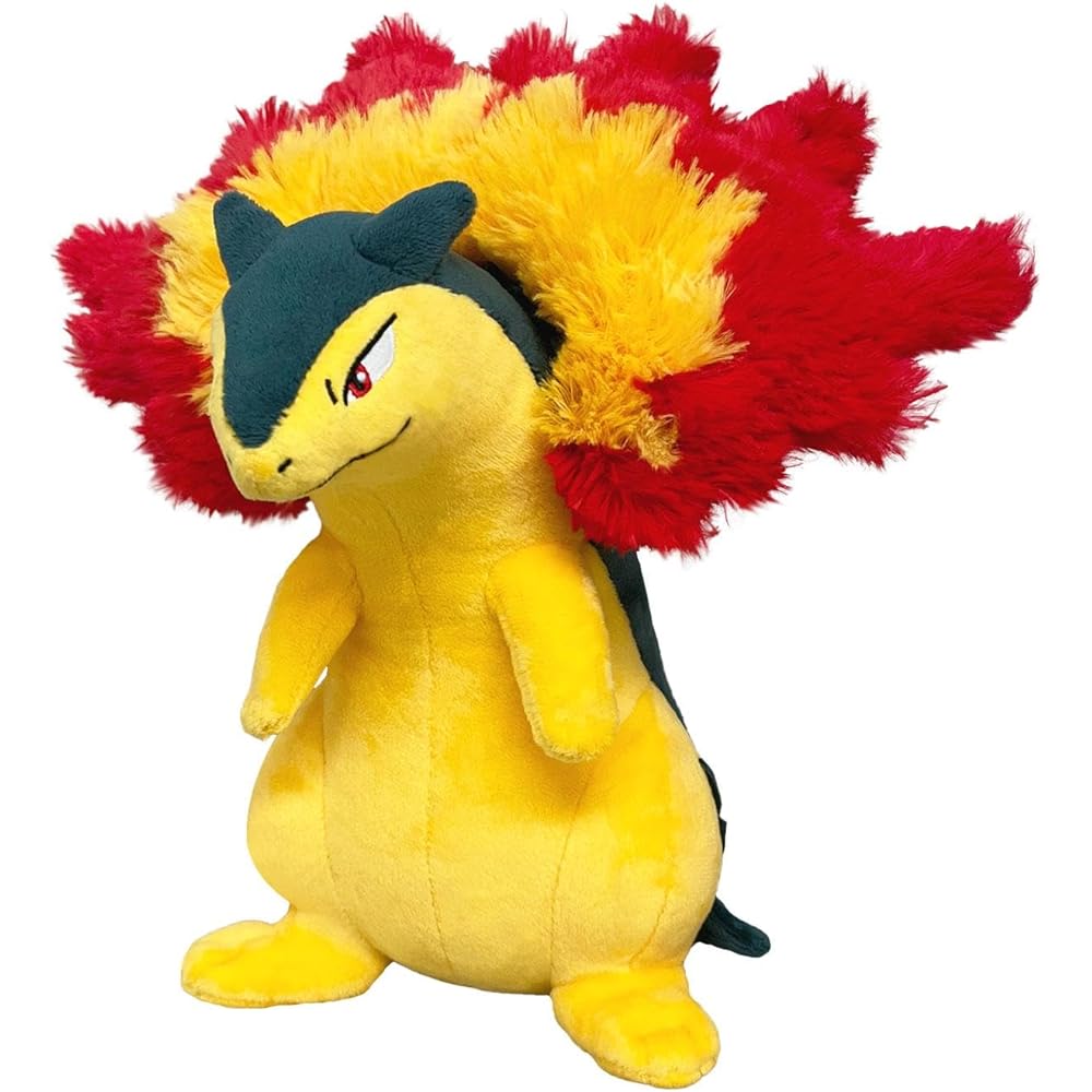 Sanei Boeki Pokmon All Star Collection Typhlosion Plush Toy 26x19x25cm Soft Stuffed Animal
Sanei Boeki Pokmon All Star Collection Typhlosion Plush Toy 26x19x25cm Soft Stuffed Animal