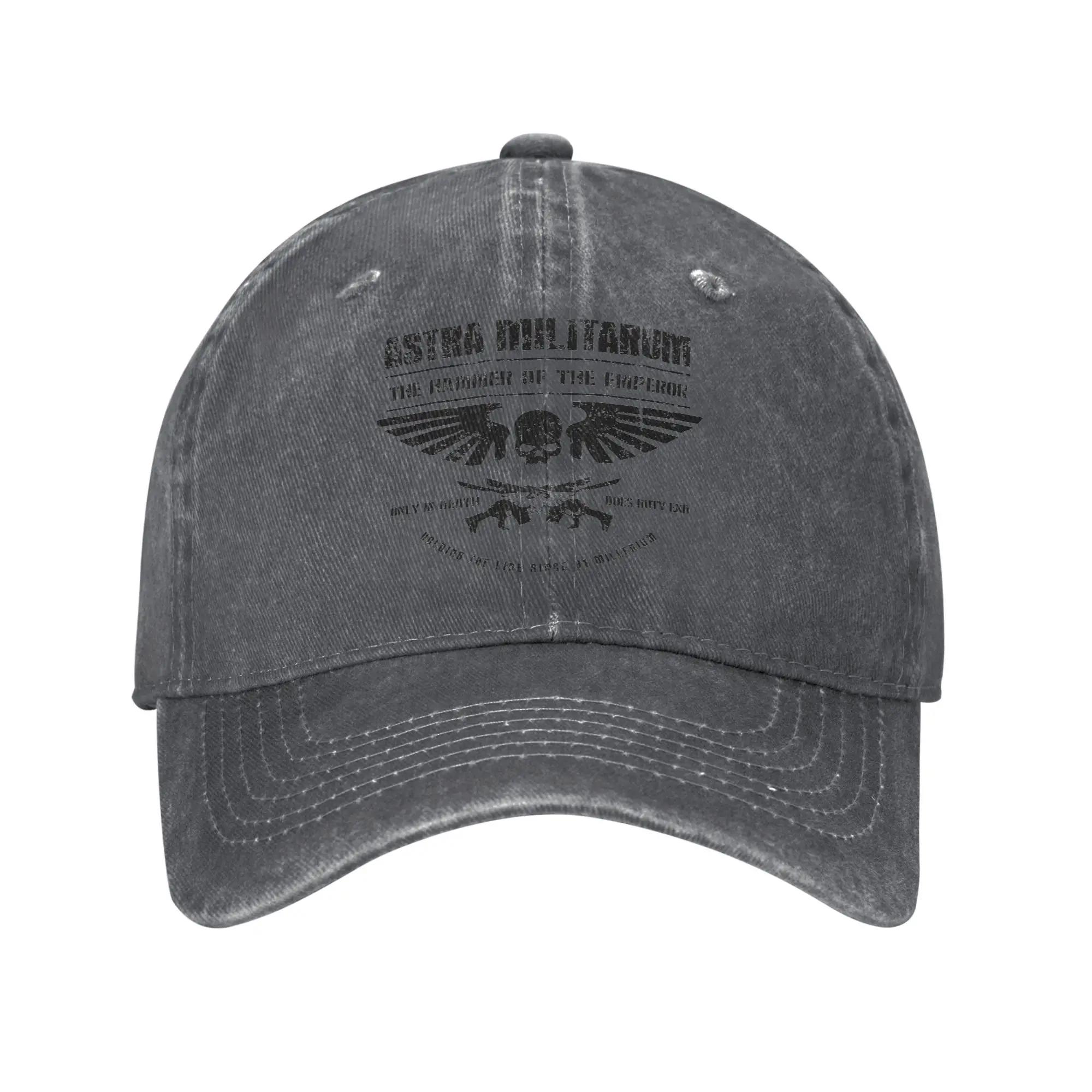 Unisex 40K Hammer of the Emperor Astra Militarum Imperial Guard Print Hats Fashion Distressed Denim Baseball Cap Adjustable Adjustable
Unisex 40K Hammer of the Emperor Astra Militarum Imperial Guard Print Hats Fashion Distressed Denim Baseball Cap Adjustable Adjustable