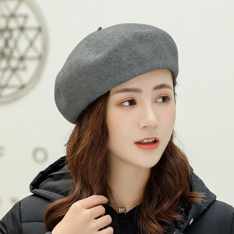 Hat Female Japanese Autumn And Winter Wool Beret Retro Versatile Solid Color Woolen Painter Hat Korean Version Literary Bud Hat One size fits all
Hat Female Japanese Autumn And Winter Wool Beret Retro Versatile Solid Color Woolen Painter Hat Korean Version Literary Bud Hat One size fits all