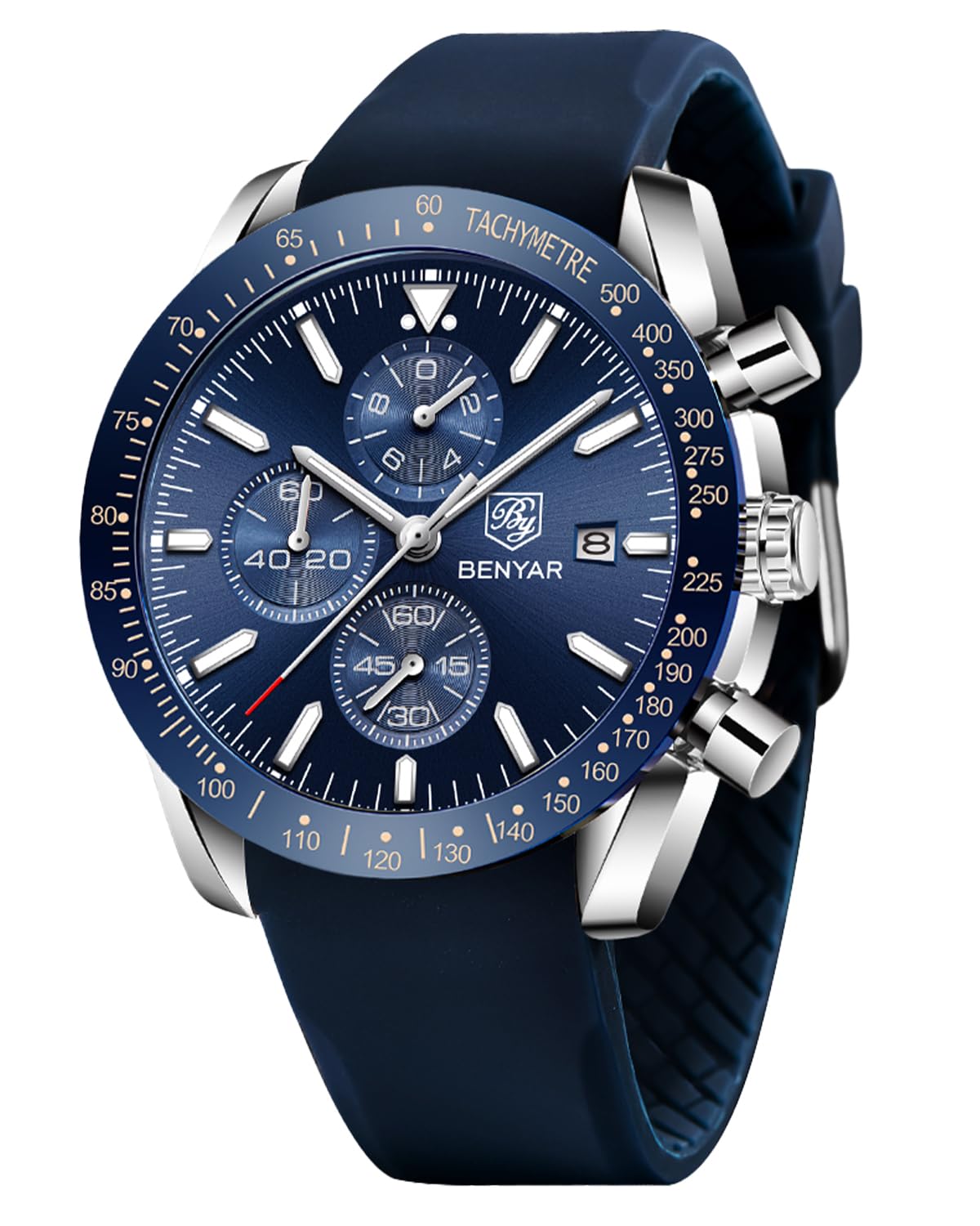 BENYAR Men s Business Watch with Analog Quartz Movement and Chronograph, Casual Sport Design, 30M Water Resistant, Elegant Gift for Men
BENYAR Men s Business Watch with Analog Quartz Movement and Chronograph, Casual Sport Design, 30M Water Resistant, Elegant Gift for Men