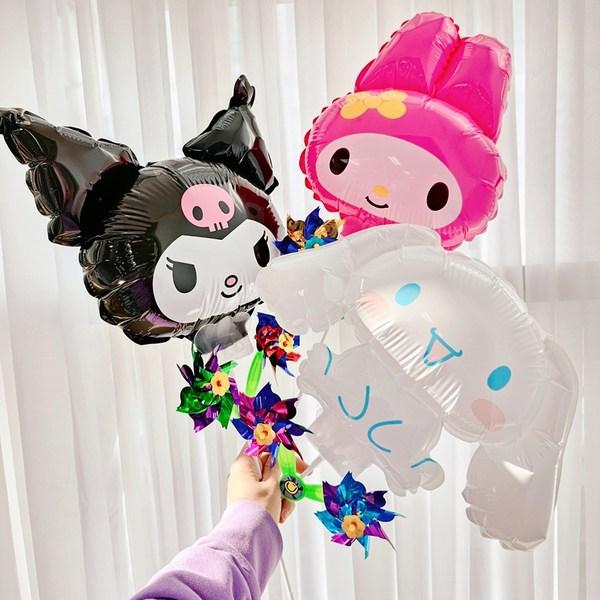 Sanrio My Melody Kuromi Cinnamoroll Набор воздушных шаров с персонажами, 1 комплект популярных корейских игрушек
Sanrio My Melody Kuromi Cinnamoroll Набор воздушных шаров с персонажами, 1 комплект популярных корейских игрушек