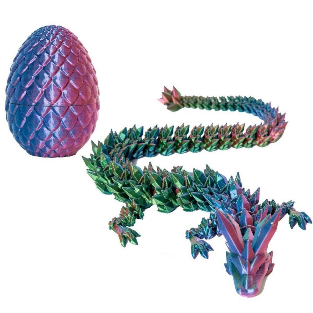 Dragon Egg 3D Printed Crystal Dragon 3D Printed Dragon Egg Christmas Decorations Style 1
Dragon Egg 3D Printed Crystal Dragon 3D Printed Dragon Egg Christmas Decorations Style 1