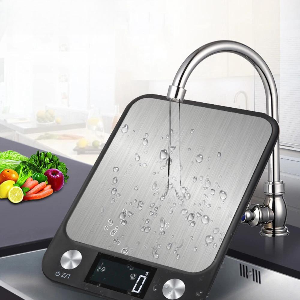 Кухонные весы 10 кг/1 г для взвешивания продуктов, кофе, балансир, умные электронные цифровые весы, дизайн из нержавеющей стали для приготовления пищи и выпечки 5Kg
Кухонные весы 10 кг/1 г для взвешивания продуктов, кофе, балансир, умные электронные цифровые весы, дизайн из нержавеющей стали для приготовления пищи и выпечки 5Kg