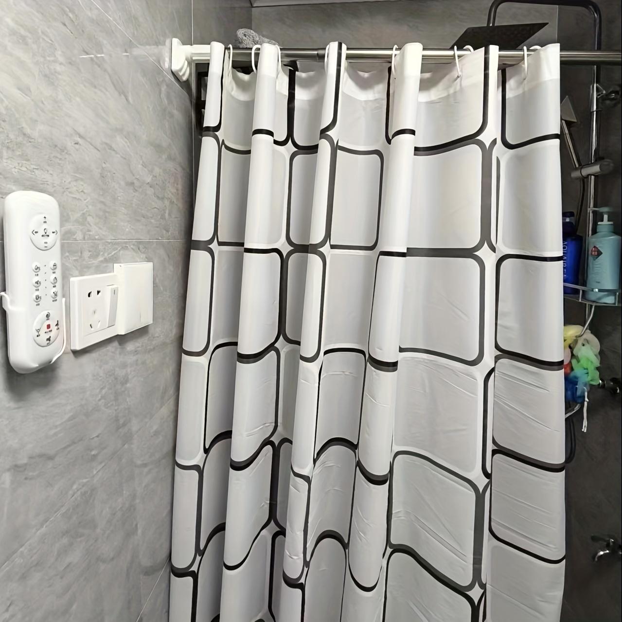 Shower Curtain: Modern Geometric Tile Pattern For A Sleek And Contemporary Bathroom Decor W60H190(CM)-1 Pcs
Shower Curtain: Modern Geometric Tile Pattern For A Sleek And Contemporary Bathroom Decor W60H190(CM)-1 Pcs