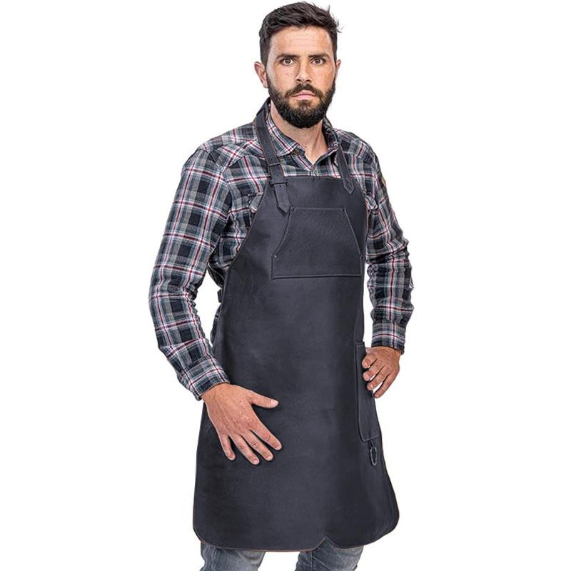 Neck Leather Apron Waterproof Oil-Proof Bbq Cooking Chef Vintage Pu Leather Apron
Neck Leather Apron Waterproof Oil-Proof Bbq Cooking Chef Vintage Pu Leather Apron