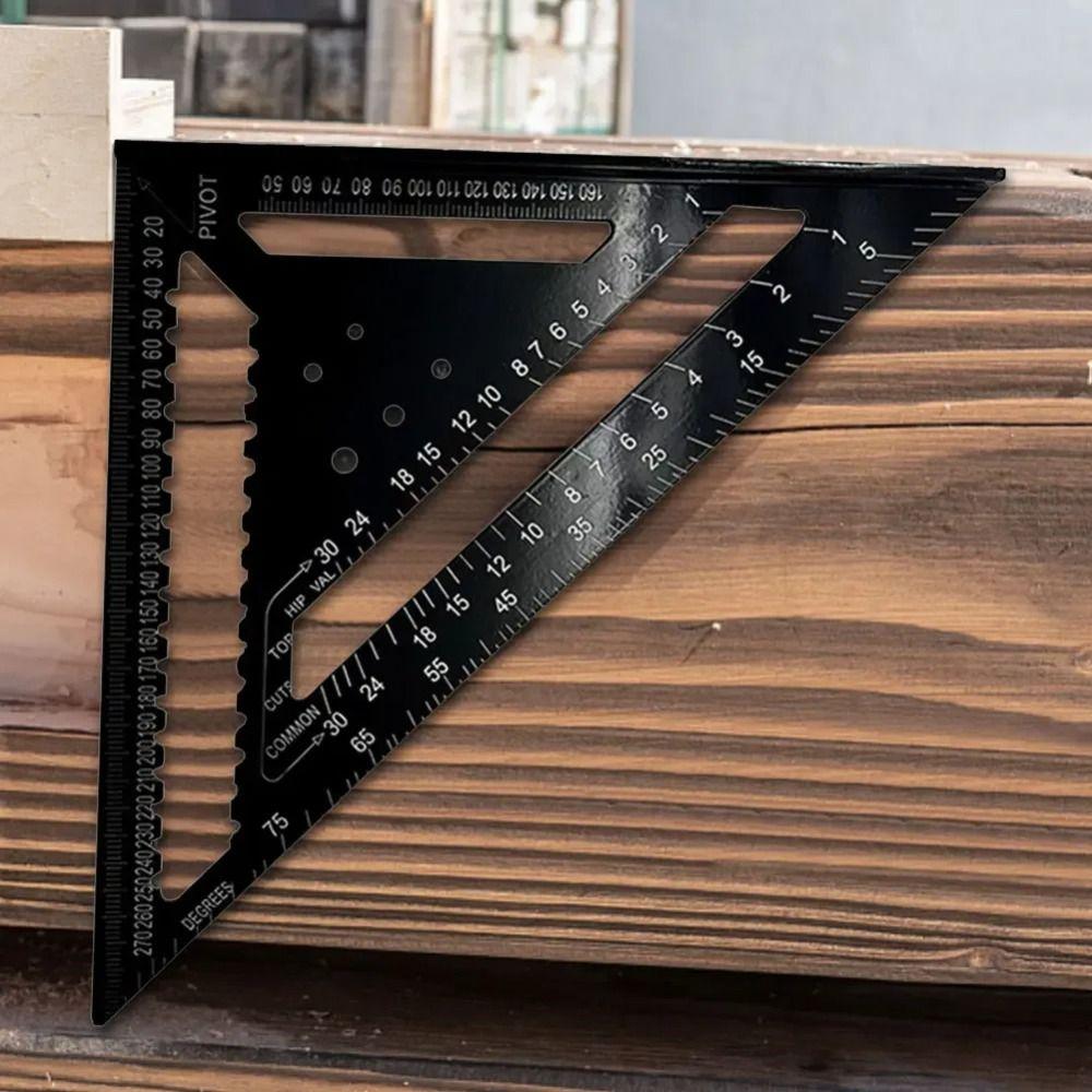 Aluminum Zinc Zinc Alloy Tri-Square Ruler Angle Protractor Triangle Gauge Framing Tools Gauge Building red-imperial&metric
Aluminum Zinc Zinc Alloy Tri-Square Ruler Angle Protractor Triangle Gauge Framing Tools Gauge Building red-imperial&metric