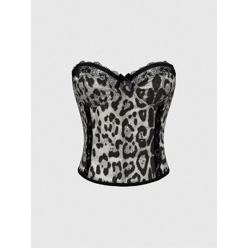 Exy leopard print underwear sexy women s hot girls wild leopard print bone coat L білий
Exy leopard print underwear sexy women s hot girls wild leopard print bone coat L білий