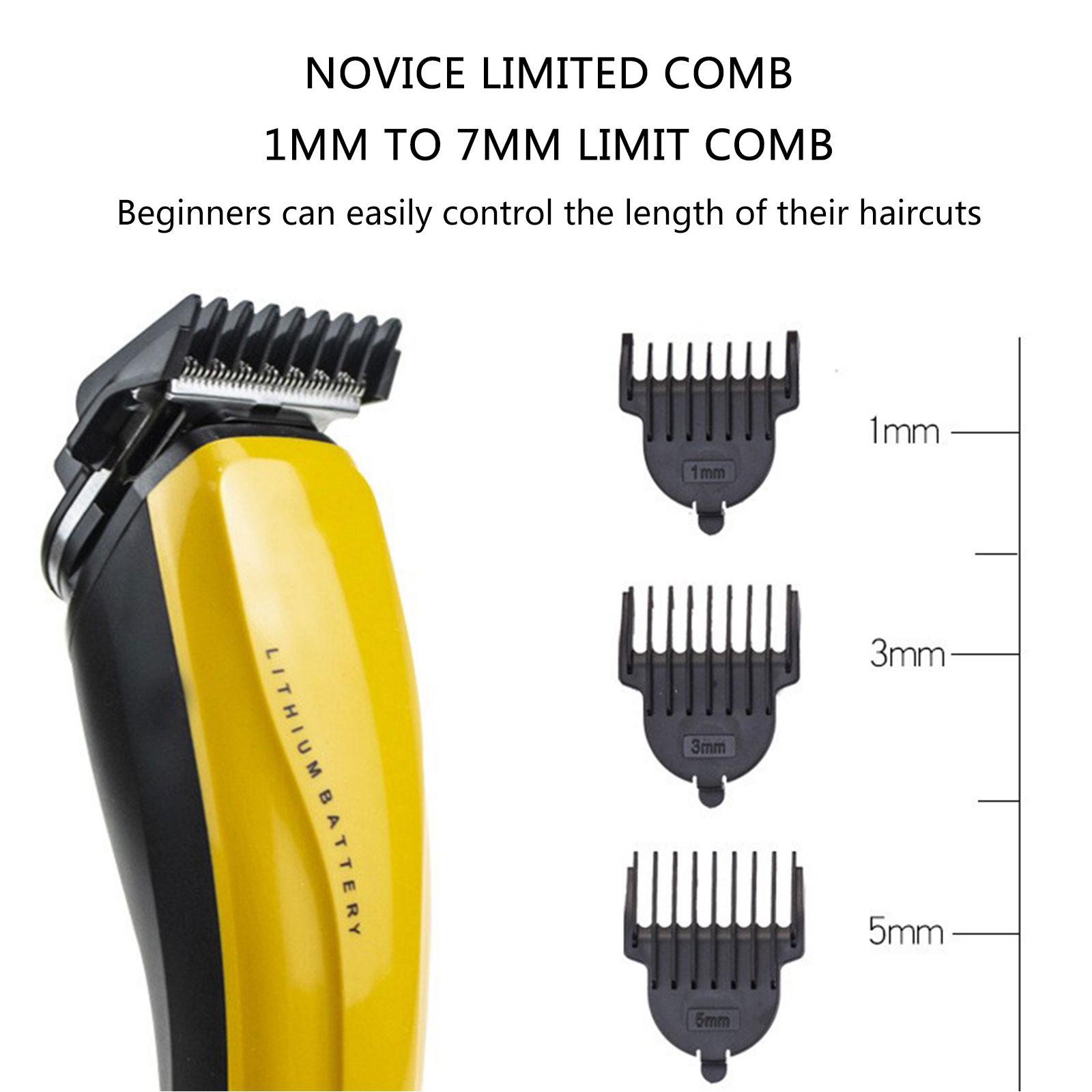 Quiet Electric Haircut Machine Stainless Steel Hair Trimmer Efficient Hair Trimming Tool Beard Trimming Set for Hair
Quiet Electric Haircut Machine Stainless Steel Hair Trimmer Efficient Hair Trimming Tool Beard Trimming Set for Hair