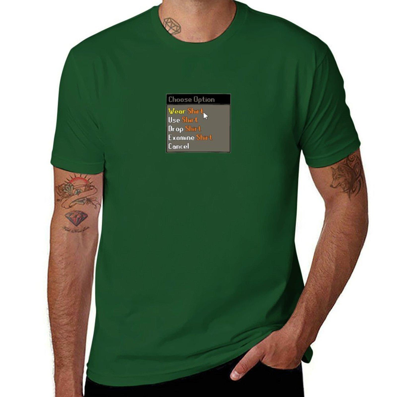 OSRS Choose Option Wear Shirt Design Tshirt cute clothes oversizeds mens t shirts casual stylish 4XL
OSRS Choose Option Wear Shirt Design Tshirt cute clothes oversizeds mens t shirts casual stylish 4XL