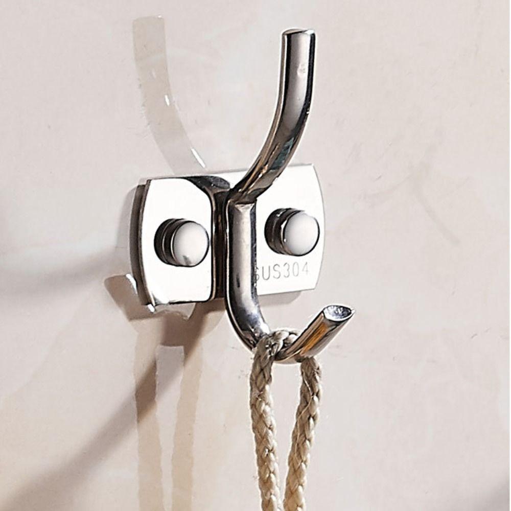 Strong Bearing Capacity Coat and hat hook solid Wall hook Durable Stainless Steel Hook Bath style 1
Strong Bearing Capacity Coat and hat hook solid Wall hook Durable Stainless Steel Hook Bath style 1