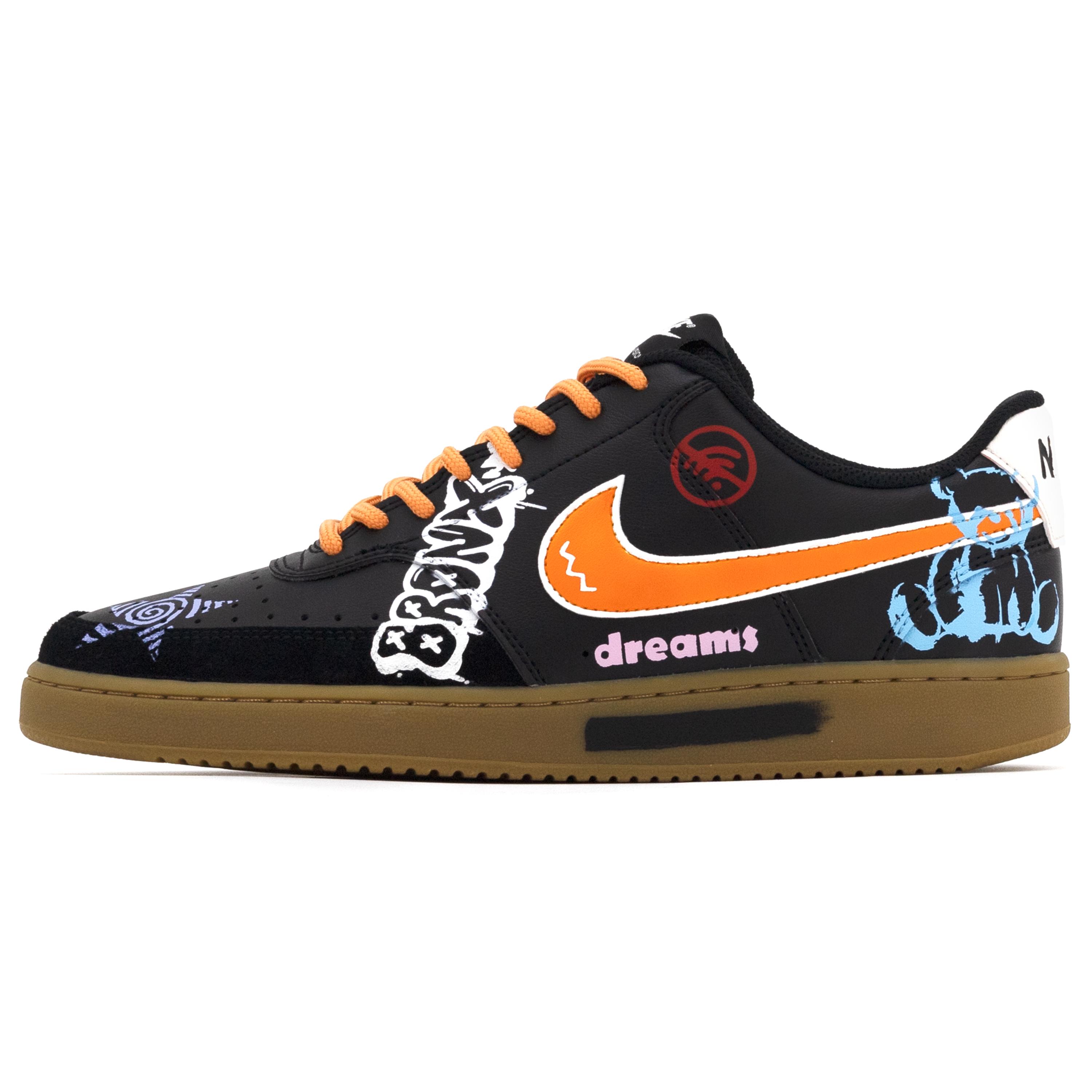 Nike Court Vision Abrasion Resistant Abrasion Resistant Low top Skateboard Shoes Men s Black Orange IB2998-004(Team-) 45
Nike Court Vision Abrasion Resistant Abrasion Resistant Low top Skateboard Shoes Men s Black Orange IB2998-004(Team-) 45