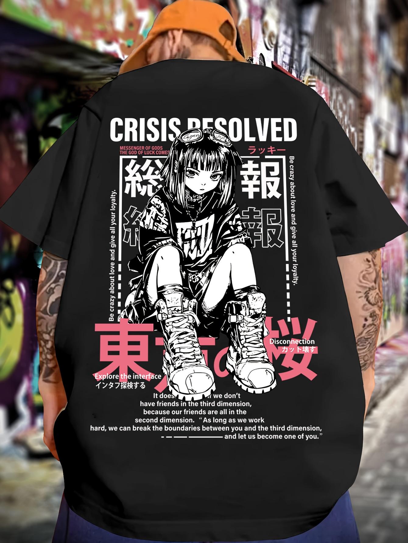 Japanesestyle Cartoon Animation Pattern Mens Tshirt Suitable for Daily Outings in Summer Y2K Highquality Mens Clothing S
Japanesestyle Cartoon Animation Pattern Mens Tshirt Suitable for Daily Outings in Summer Y2K Highquality Mens Clothing S