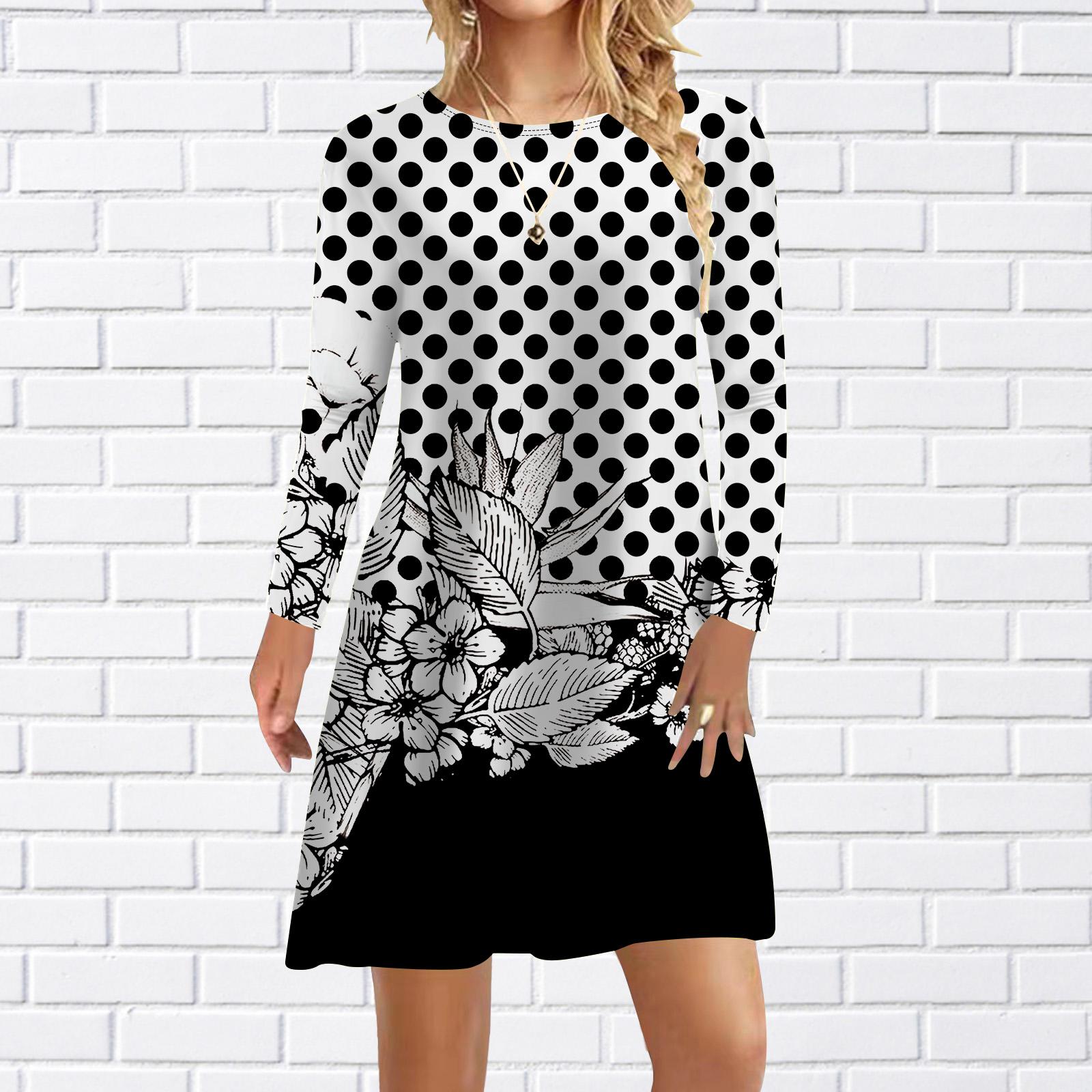 Женское повседневное платье Осеннее твиловое платье с принтом розы для женщин с круглым вырезом и коротким рукавом Платье больших размеров 4XL белый
Женское повседневное платье Осеннее твиловое платье с принтом розы для женщин с круглым вырезом и коротким рукавом Платье больших размеров 4XL белый