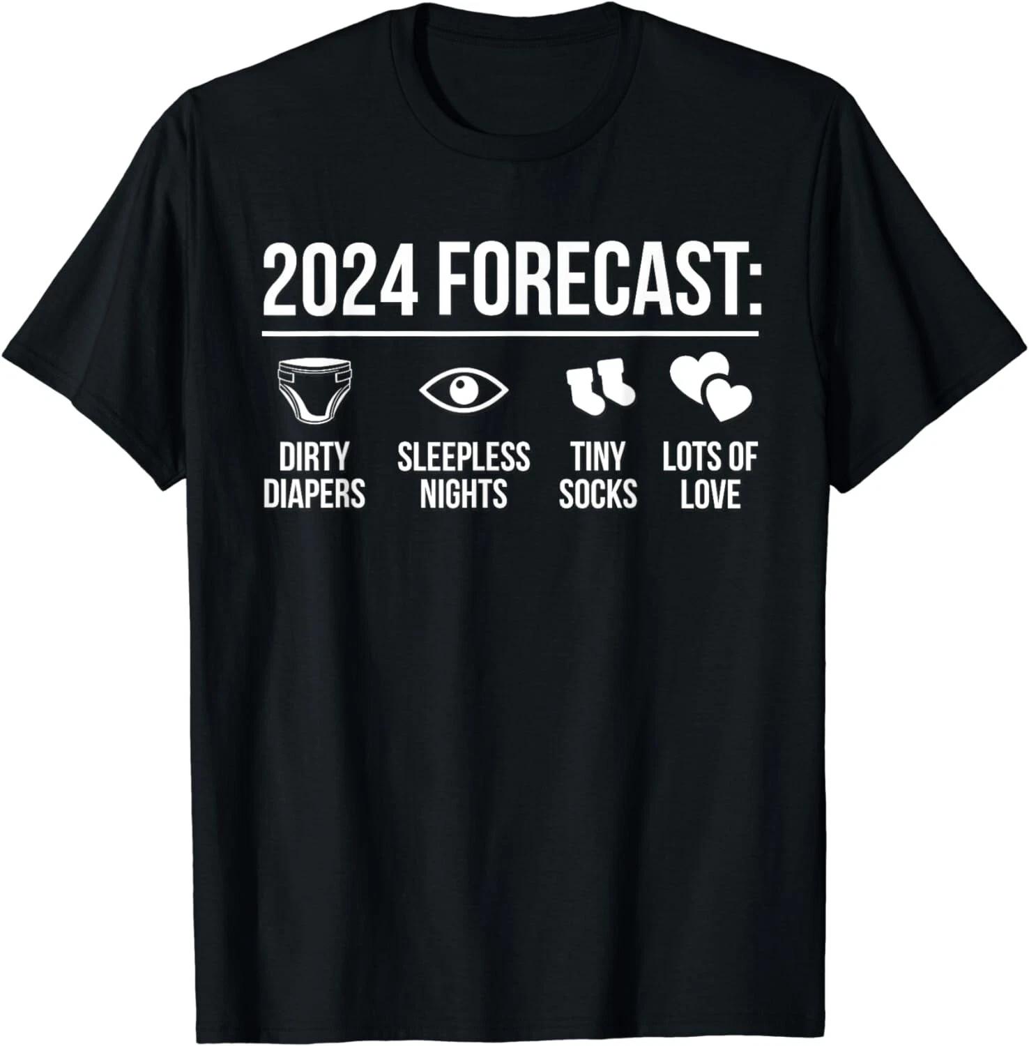 Funny New Dad Mom 2024 Shirt Baby Arrival Forecast Exepting Gift Unisex T-Shirt S
Funny New Dad Mom 2024 Shirt Baby Arrival Forecast Exepting Gift Unisex T-Shirt S