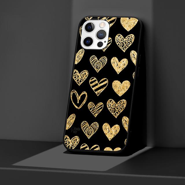 Милый девчачий чехол с розовым золотом и сердечками для Iphone 14 11 13 Pro Max 12 Mini Xr 7 8 Plus Se 2020 Xs 6 6s, черный мягкий чехол для телефона iPhone 14 Pro
Милый девчачий чехол с розовым золотом и сердечками для Iphone 14 11 13 Pro Max 12 Mini Xr 7 8 Plus Se 2020 Xs 6 6s, черный мягкий чехол для телефона iPhone 14 Pro