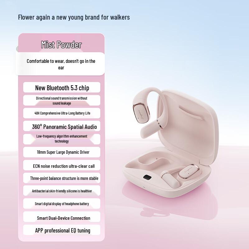 Edifier EVO OPEN Open-Ear Bluetooth Sport Headphones
Edifier EVO OPEN Open-Ear Bluetooth Sport Headphones