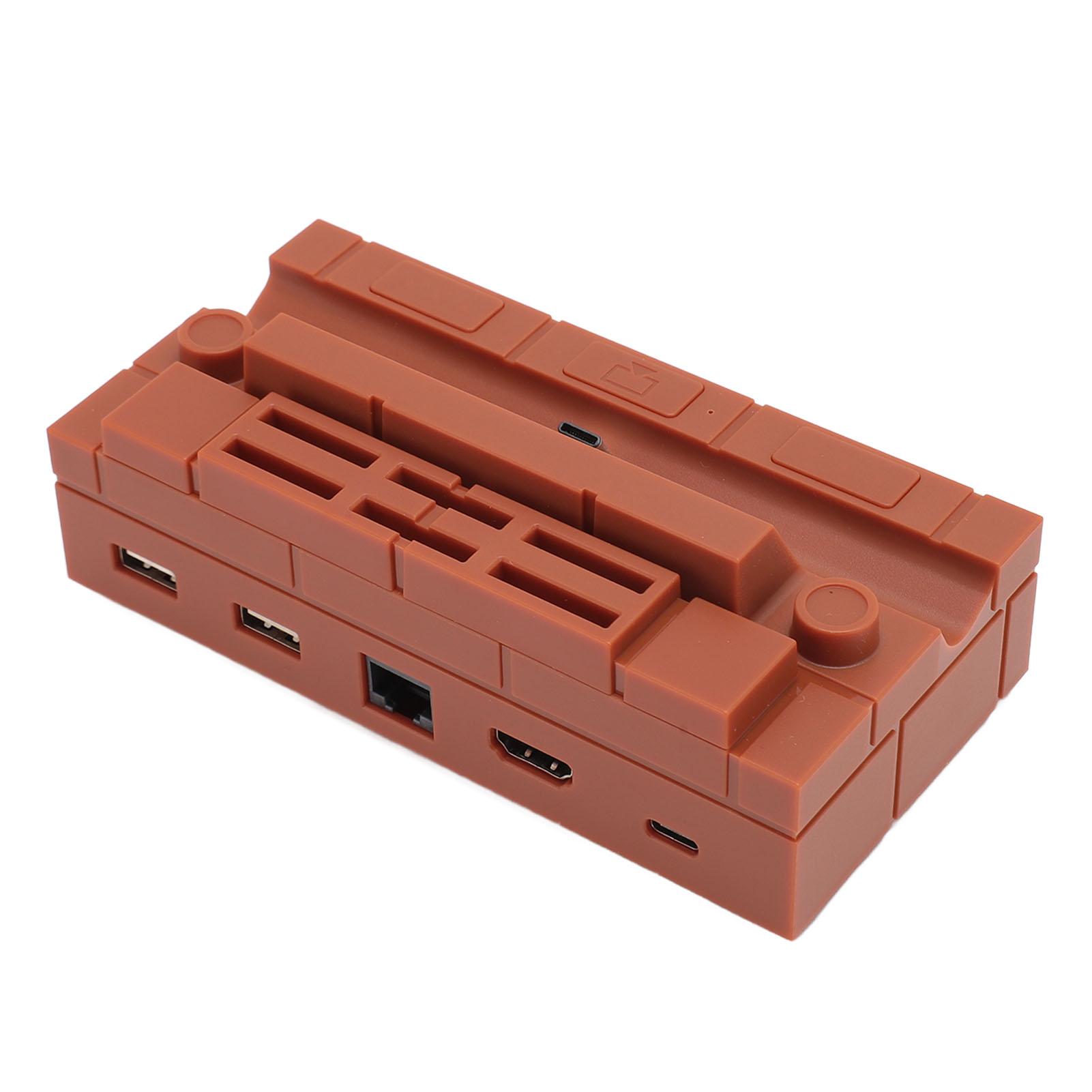 TV Dock Station for Switch OLED Portable TV Docking Station Replacement with 4K HD Multimedia чорний
TV Dock Station for Switch OLED Portable TV Docking Station Replacement with 4K HD Multimedia чорний