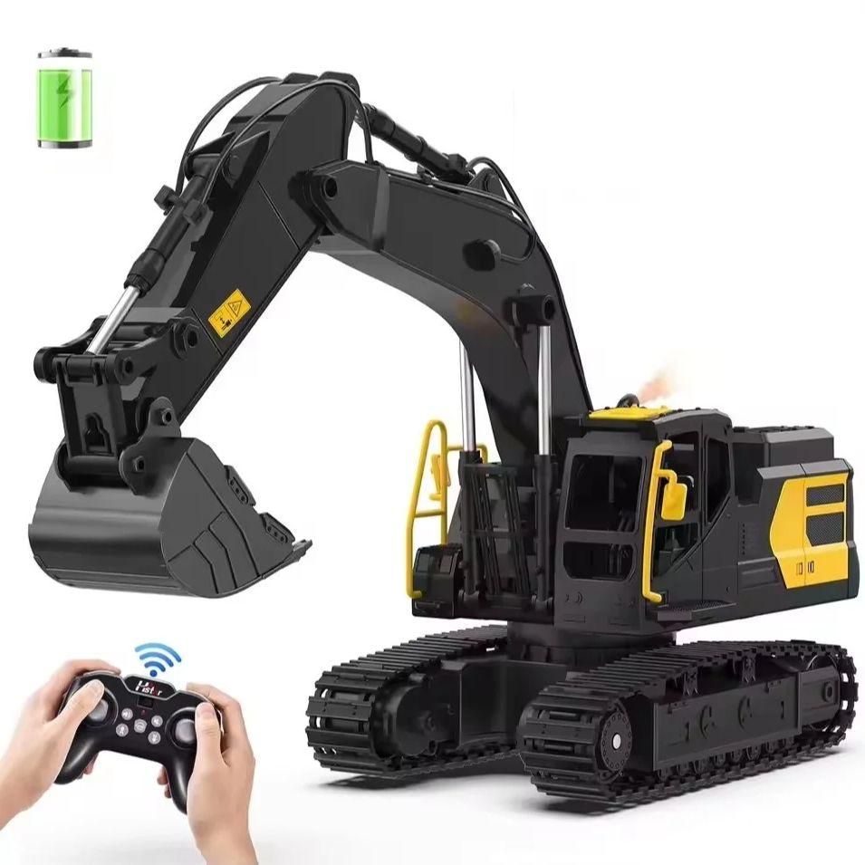 2.4G Remote Control Excavator Alloy Engineering Vehicle Children Boy Toy Spray Electric Dumper 360° Rotation Cross-country Toy
2.4G Remote Control Excavator Alloy Engineering Vehicle Children Boy Toy Spray Electric Dumper 360° Rotation Cross-country Toy