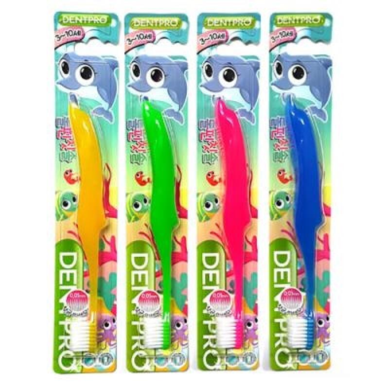 Dolphin Design Children s Toothbrush (3 sets) for ages 3-10
Dolphin Design Children s Toothbrush (3 sets) for ages 3-10