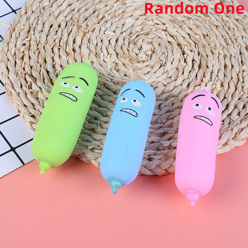 Novelty Funny Sausage Vent Soft Glue Toy Lalale Memory Sand Squeeze Fingertip Creative Soft Plastic Color Decompression Tool
Novelty Funny Sausage Vent Soft Glue Toy Lalale Memory Sand Squeeze Fingertip Creative Soft Plastic Color Decompression Tool
