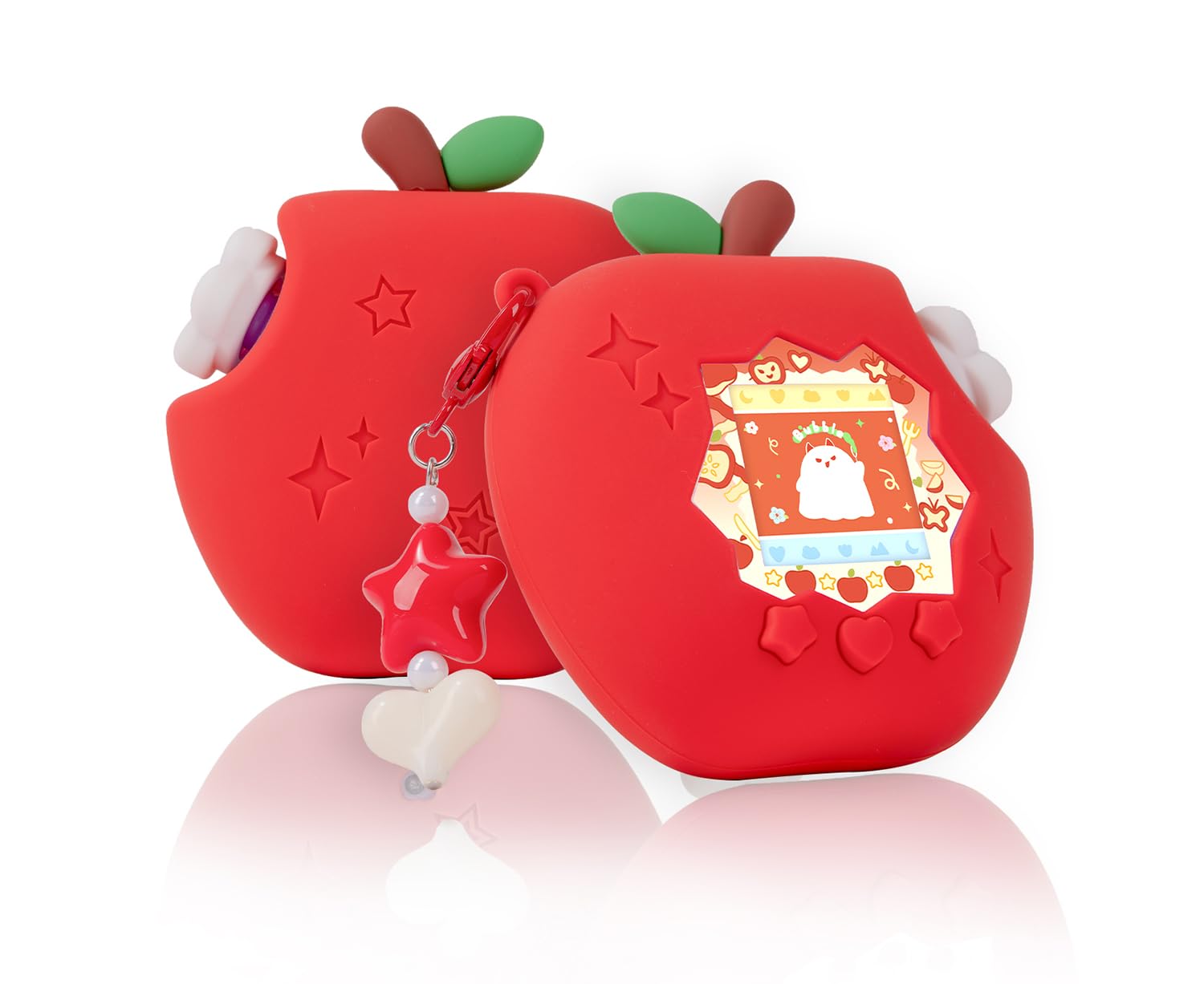 BUBBLELOGUS Tamagotchi Paradise Compatible Case 3D Apple Tamagotchi Protective Silicone Interchangeable Face Dial Charm Shock Scratch For and Children
BUBBLELOGUS Tamagotchi Paradise Compatible Case 3D Apple Tamagotchi Protective Silicone Interchangeable Face Dial Charm Shock Scratch For and Children