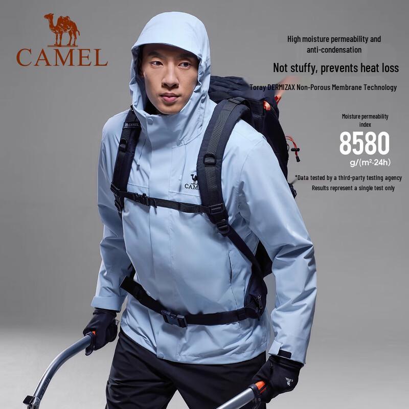 CAMEL Men s 3-in-1 Outdoor Jacket with Fleece Liner S
CAMEL Men s 3-in-1 Outdoor Jacket with Fleece Liner S